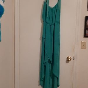 Turquoise dress